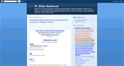 Desktop Screenshot of pastorsandoval.com